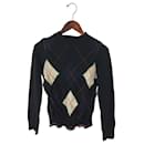 [Used] CELINE Sweater (thin) / XS / wool / black - Céline