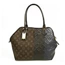 Louis Vuitton Limited Edition Marine Monogram Blocks Zipped Tote Bag Handbag