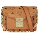 Mcm Women Patricia Crossbody Bag In Brown Visetos - MCM