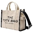 Le Petit Tote Bag Jacquard - Marc Jacobs - Sable Chaud - Coton