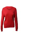 Polo by Ralph Lauren Pony-Embroidered Sweater in Red Cotton - Polo Ralph Lauren