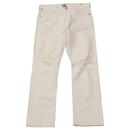 Cidadãos da humanidade Emerson Slim Jeans Boyfriend em jeans de algodão branco - Citizens of Humanity