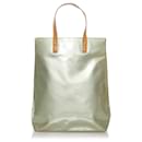 Louis Vuitton White Vernis Reade MM