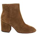 Ash Eden Ankle Boots in Brown Suede