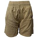 Agolde Boxing Track Shorts in Brown Cotton - Autre Marque