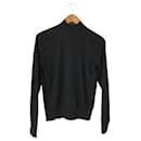 [Used] CELINE Sweater (thin) / S / wool / BLK - Céline