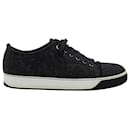 Lanvin DDB1 Sneakers aus schwarzer Wolle