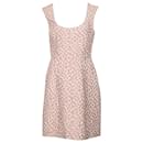 Moschino Sleeveless Shift Dress in Pink Polyester