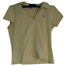 Vintage Lacoste Poloshirt in gelber Farbe