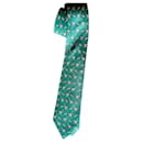 Hermès printed silk tie - New