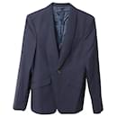 Vivienne Westwood Shawl Collar Suit Jacket in Blue Wool
