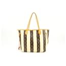 Limited Monogram Stripe Rayures Neverfull MM Tote - Louis Vuitton