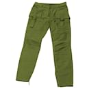 Pantaloni cargo Derek Lam in cotone verde oliva