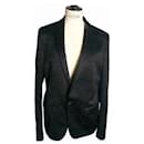 ROCHAS New blazer preto com etiqueta T48 italien - Rochas
