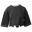 Kenzo Cropped Top in Black Polyester