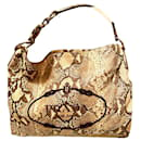 Python-Einkaufstasche mit Hobo-Logo - Prada