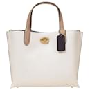 Weidentasche 24 Einkaufstasche – Coach – Kreide-Multi – Leder