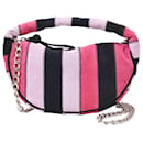 Baby Cush Bag in Pink Patchwork Leather - By Far
