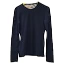 Burberry blue serafino sweater