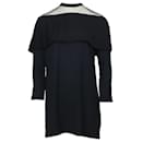 Maje Remia Mini Dress in Black Polyester