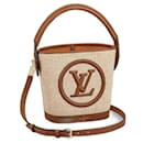 LV Petit bucket bag Raffia - Louis Vuitton