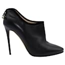 Jimmy Choo Rogue 110 Ankle Boots in Black Leather
