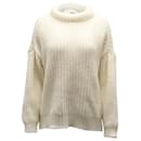 Ba&Sh Emma Sweater in Ivory White Wool