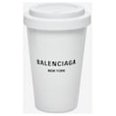 Tasse à café New York Cities blanche en rupture de stock limitée - Balenciaga
