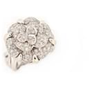 CHANEL CAMELIA T RING51 in white gold 18k and diamonds 3.45CT GOLD DIAMONDS RING - Chanel