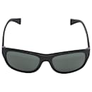 Prada Square Sunglasses in Black Acrylic