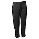 Victoria Beckham Tailored Trousers in Black Viscose