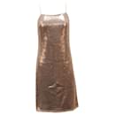 Jason Wu Paillettenkleid aus Metallic-Viskose