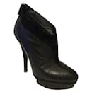 YSL Leather and Suede Easy Ankle Boot - Yves Saint Laurent
