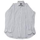 Etro Striped Long Sleeve Shirt in Multicolor Cotton