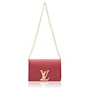 Calfskin Leather Chain Louise GM Bag - Louis Vuitton