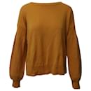 Theory Knit Sweater in Camel Cashmere
