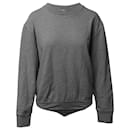 T by Alexander Wang Sweatshirt in Grey Cotton - T By Alexander Wang