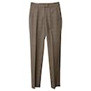 Pantalon à carreaux Vivienne Westwood en polyester marron