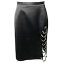 Christopher Kane Cutout Skirt in Black Polyester