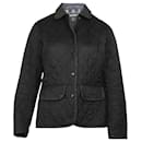 Barbour Quilted Light Weight Jacket in Black Polyester