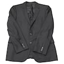 Hugo Boss Single-Breasted Blazer in Black Wool