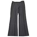 Pantaloni da abito Theory in misto lana grigio scuro