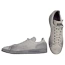 Adidas sneakers Stan Smith Raf Simmons in white stained leather - Autre Marque