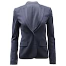Theory Single-Breasted Suit Jacket in Dark Blue Wool-blend 