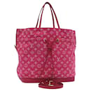 LOUIS VUITTON Monogram Denim Noe full MM 2Way Shoulder Bag Pink M40870 LV bs697 - Louis Vuitton
