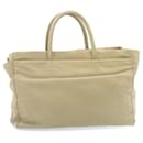 PRADA Hand Bag Nylon Khaki Auth yk3714 - Prada