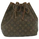 LOUIS VUITTON Monogram Petit Noe Shoulder Bag M42226 LV Auth th2446 - Louis Vuitton