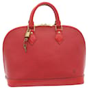 LOUIS VUITTON Epi Alma Hand Bag Red M52147 LV Auth rz047 - Louis Vuitton