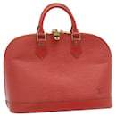 LOUIS VUITTON Epi Alma Hand Bag Red M52147 LV Auth pt556 - Louis Vuitton