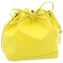 LOUIS VUITTON Epi Petit Noe Shoulder Bag Yellow Pistache M40969 LV Auth tp041 - Louis Vuitton